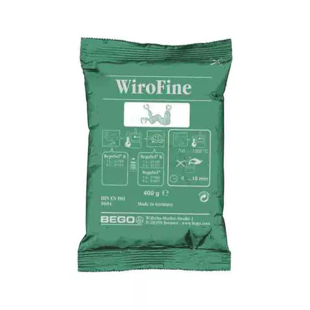 Wirofine Sachets (45X400G) - Bego - 05-417