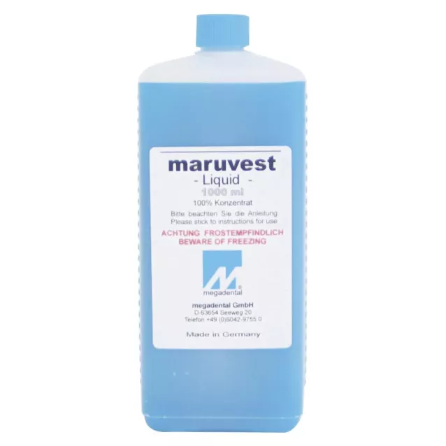 Maruvest+Megamix Speed Liquid Bleu (1L) - Megadental - 05-465