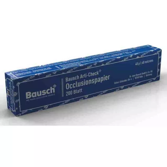 Arti-Check Carnet Bandes Droites 40µ Bleu (200) - 11-522