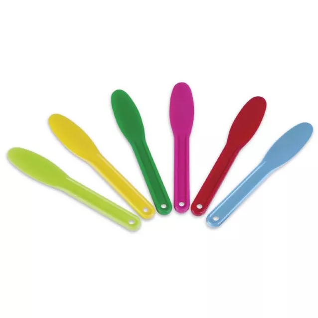 Spatule A Alg Droite Assortis Cfpm (6) - 12-055