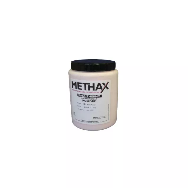 Resine Methax Thermo Poudre Rose 1Kg - Methax - 13-3146