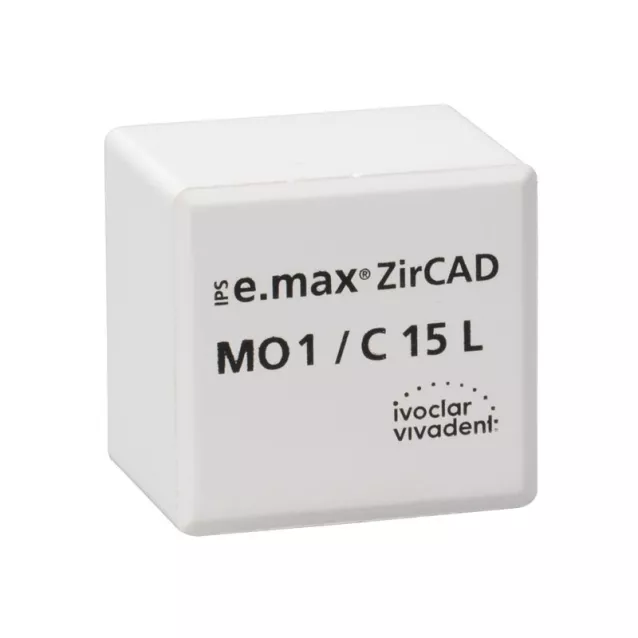 Ips E.Max Zircad For Inlab C15L (5) - Ivoclar - 42-1297