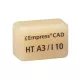 Ips Empress Cad Cerec/Inlab Ht I10 Teinte A3 (5) - 42-1344