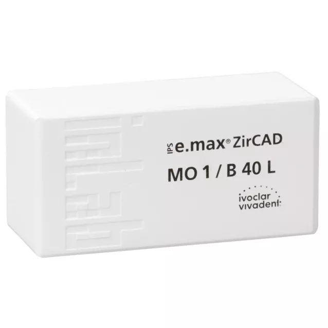 Ips E.Max Zircad Mo (Opacité Moyenne) B40L 1 - Ivoclar - 42-2390