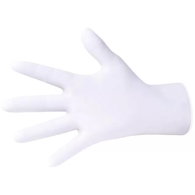 Gants Nitrile Blanc Medibase - Taille Xs - 50-863