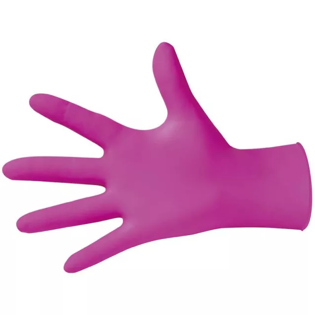 Gants Nitrile Rose Xs Medibase (100) - 50-871