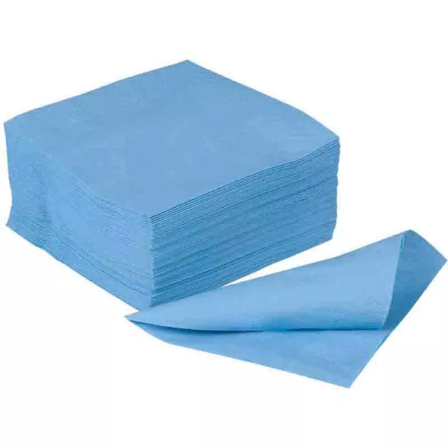 Serv. 30X30Cm Bleu 2 Plis Medibase(2400) - 53-041