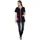 Tunique Cameron Noir/Fuchsia T0/Xs - Oury - 53-2208