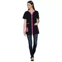 Tunique Cameron Noir/Fuchsia T0/Xs - Oury