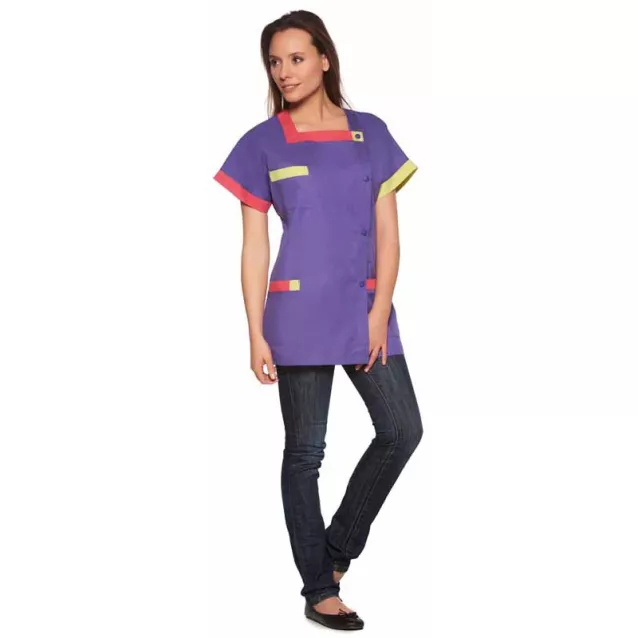 Tunique Monica Violet T0/Xs - Oury - 53-2243