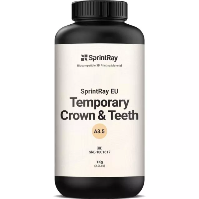 Spintray temporary crown & tooth - Le bidon de 1l - Teinte A3,5 - SprintRay