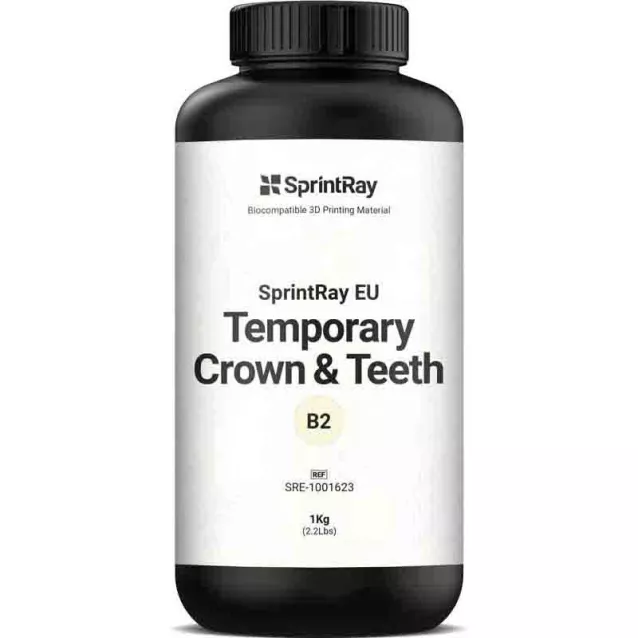 Spintray temporary crown & tooth - Le bidon de 1l - Teinte B1 - SprintRay