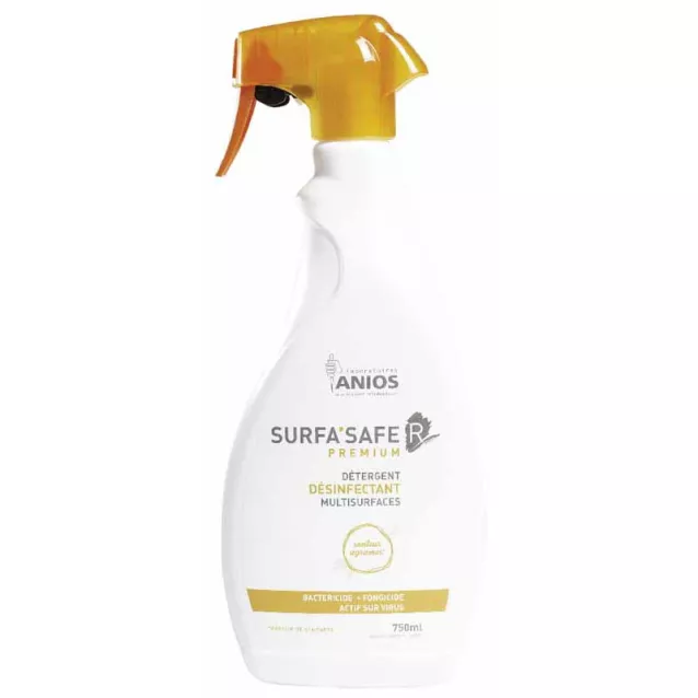 Surfa'Safe R Premium Agrume (750Ml) - Le flacon- Anios