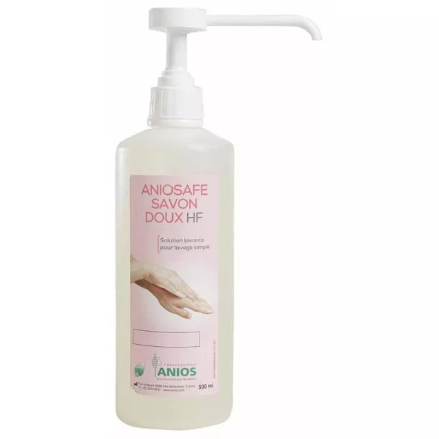 Aniosafe Savon Doux Hf (500Ml) - 500 ml Le flacon avec pompe- Anios