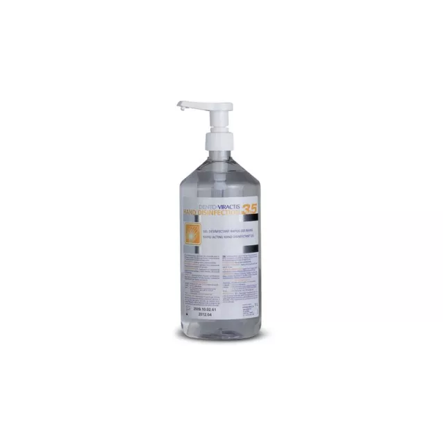 Dento-Viractis 35 Gel Flacon (1L) - Le flacon de 1 Lavec pompe 2 ml- Dento-Viractis