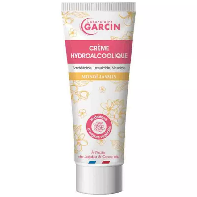 Creme Hydro Monoi Jasmin (75Ml) - Garcin