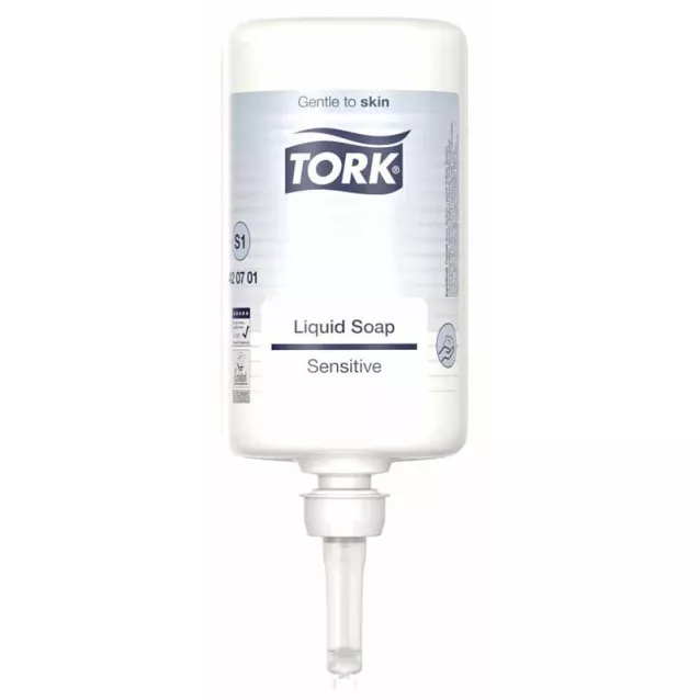 Savon Liquide Peaux Sensibles Tork (1L) - Le falcon de 1 litre- Tork