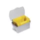 Hygobox Couvercle Jaune Tamis Blanc - Le bac- Durr Dental