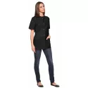 Tunique Femme Ornella Noir Taille 0 - Oury