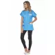 Tunique Anita Azur/Blanc Taille 0 - Oury