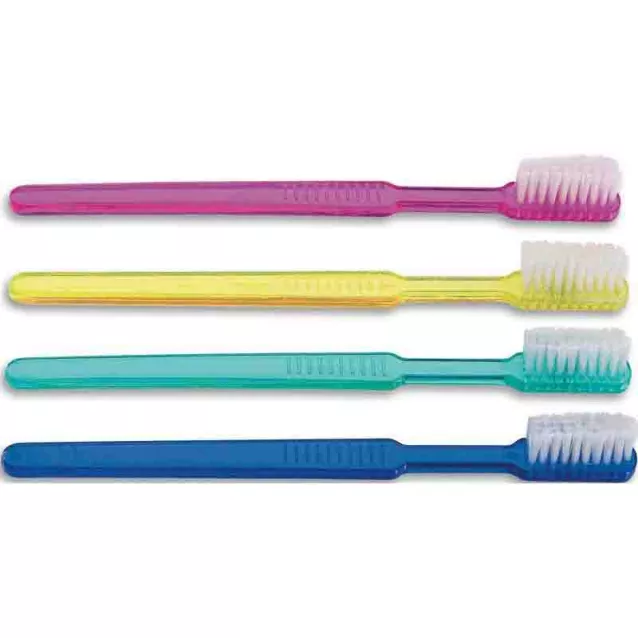 Brosses A Dents Jet. Ass. Medibase (100) - 100 brosses sous emballages individuels- Medibase