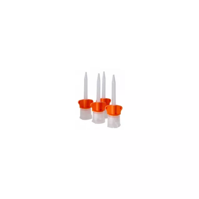 Dentocrown Embouts Melangeurs Orange(10) - Les 10 embouts mélangeurs- Itena